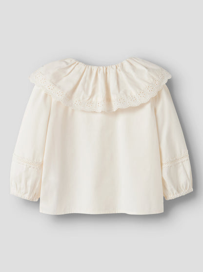 Camicia bimba 2-8A - Antique White