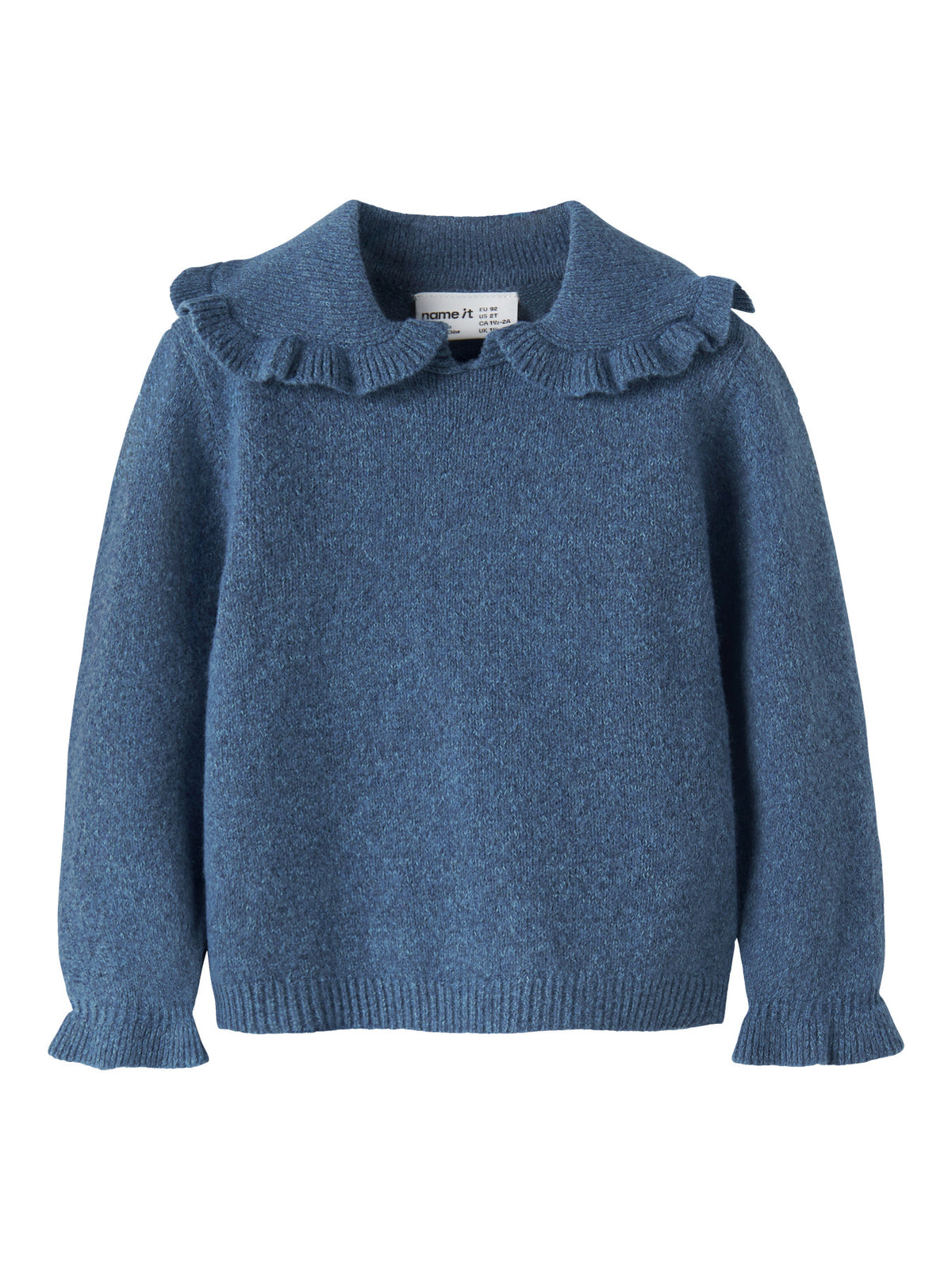 Pullover bimba 2-8A - Vintage Indigo