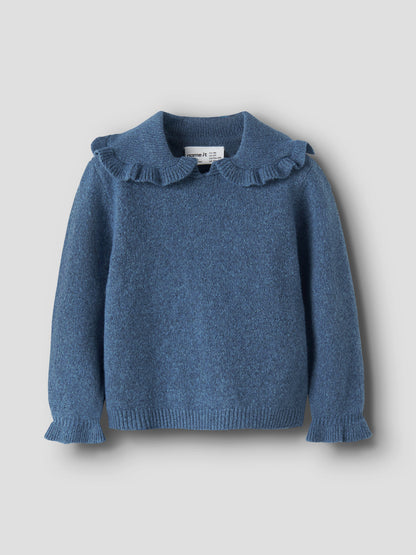 Pullover bimba 2-8A - Vintage Indigo