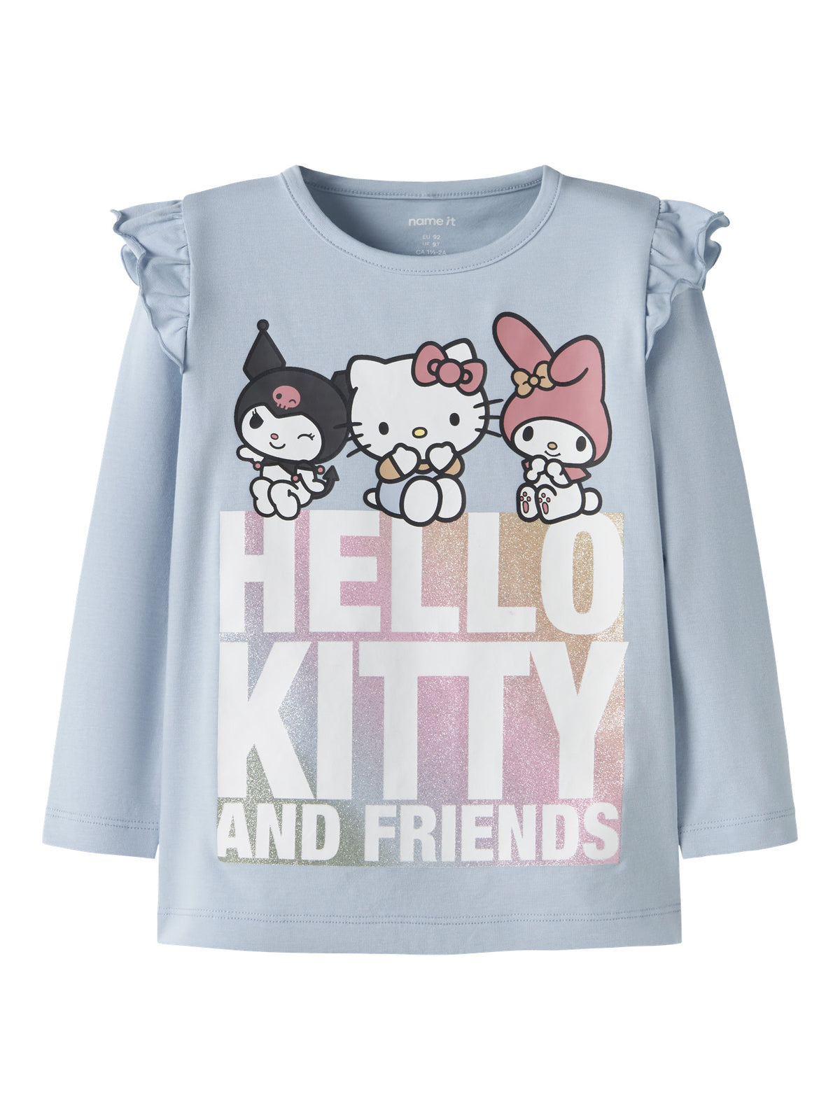 Tshirt bimba 2-8A - Subdued Blue