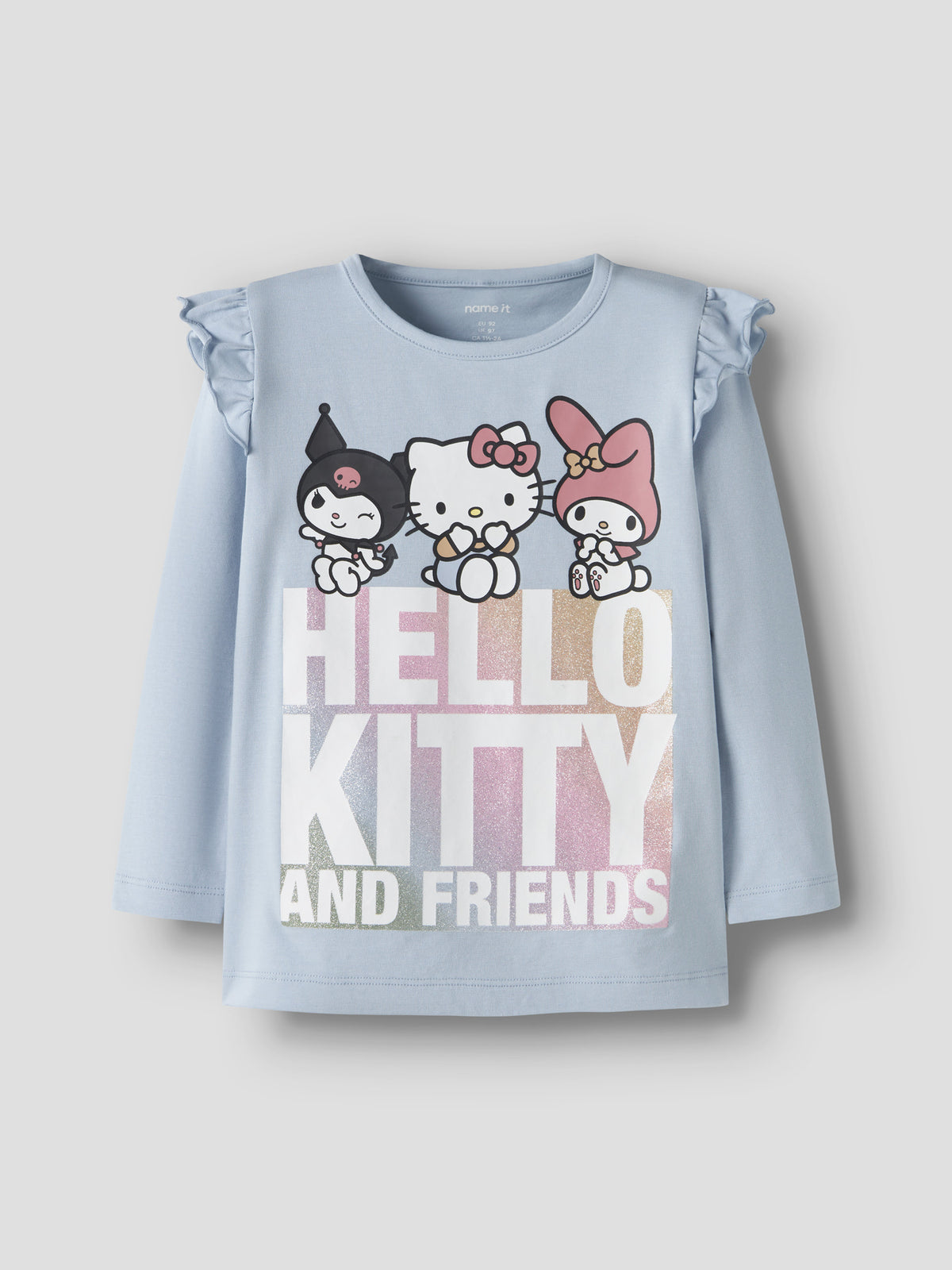 Tshirt bimba 2-8A - Subdued Blue