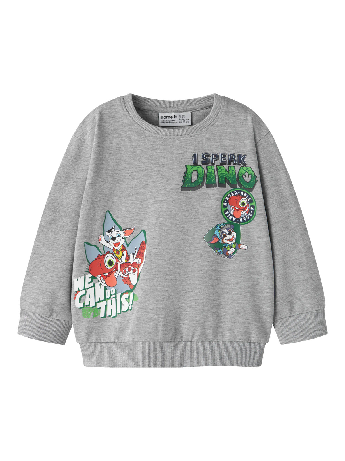 Felpa bimbo 2-8A - Grey Melange