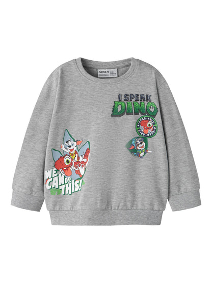 Felpa bimbo 2-8A - Grey Melange