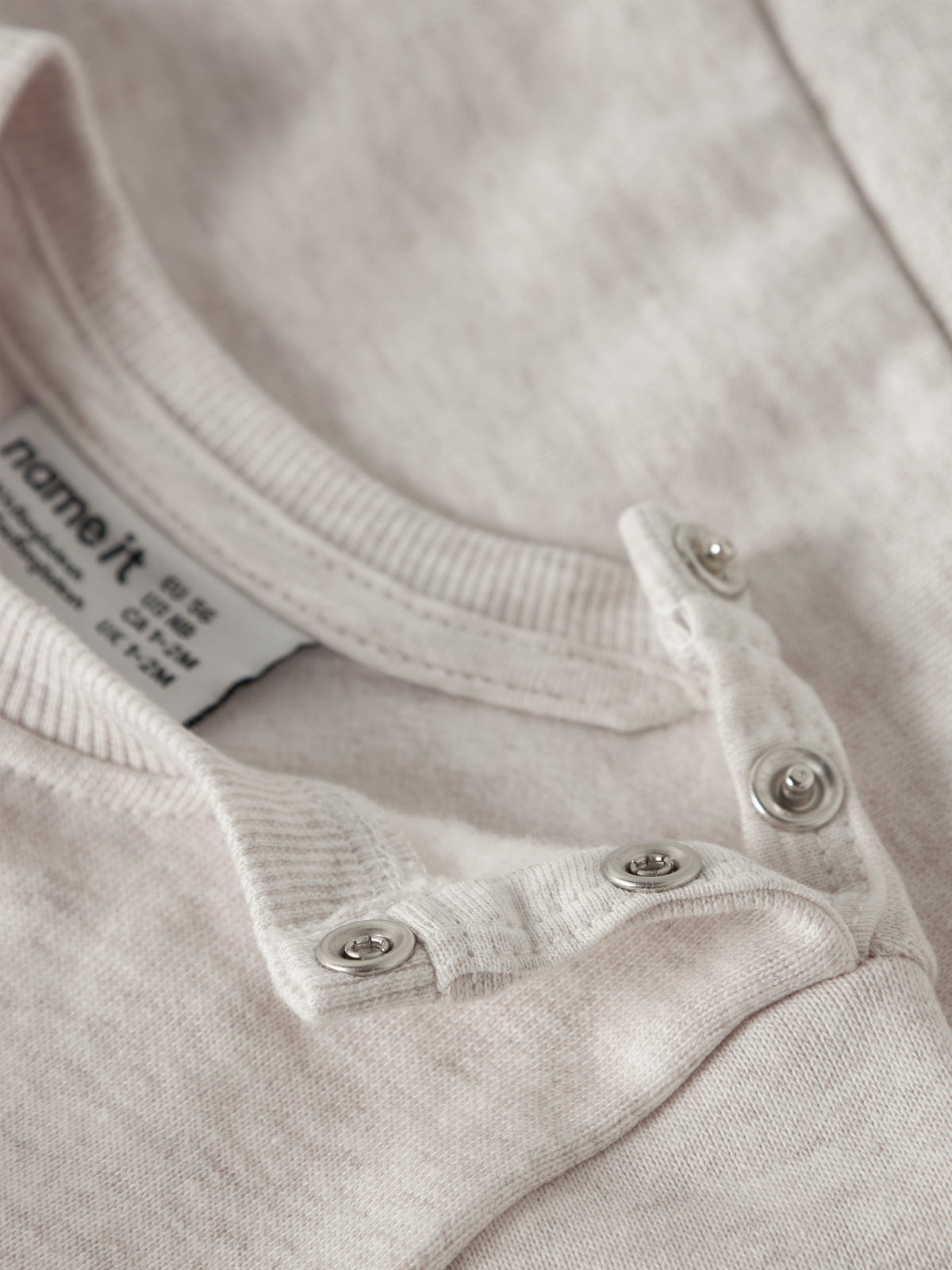 Felpa bimbi 2M-18M - Peyote Melange