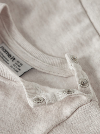 Felpa bimbi 2M-18M - Peyote Melange
