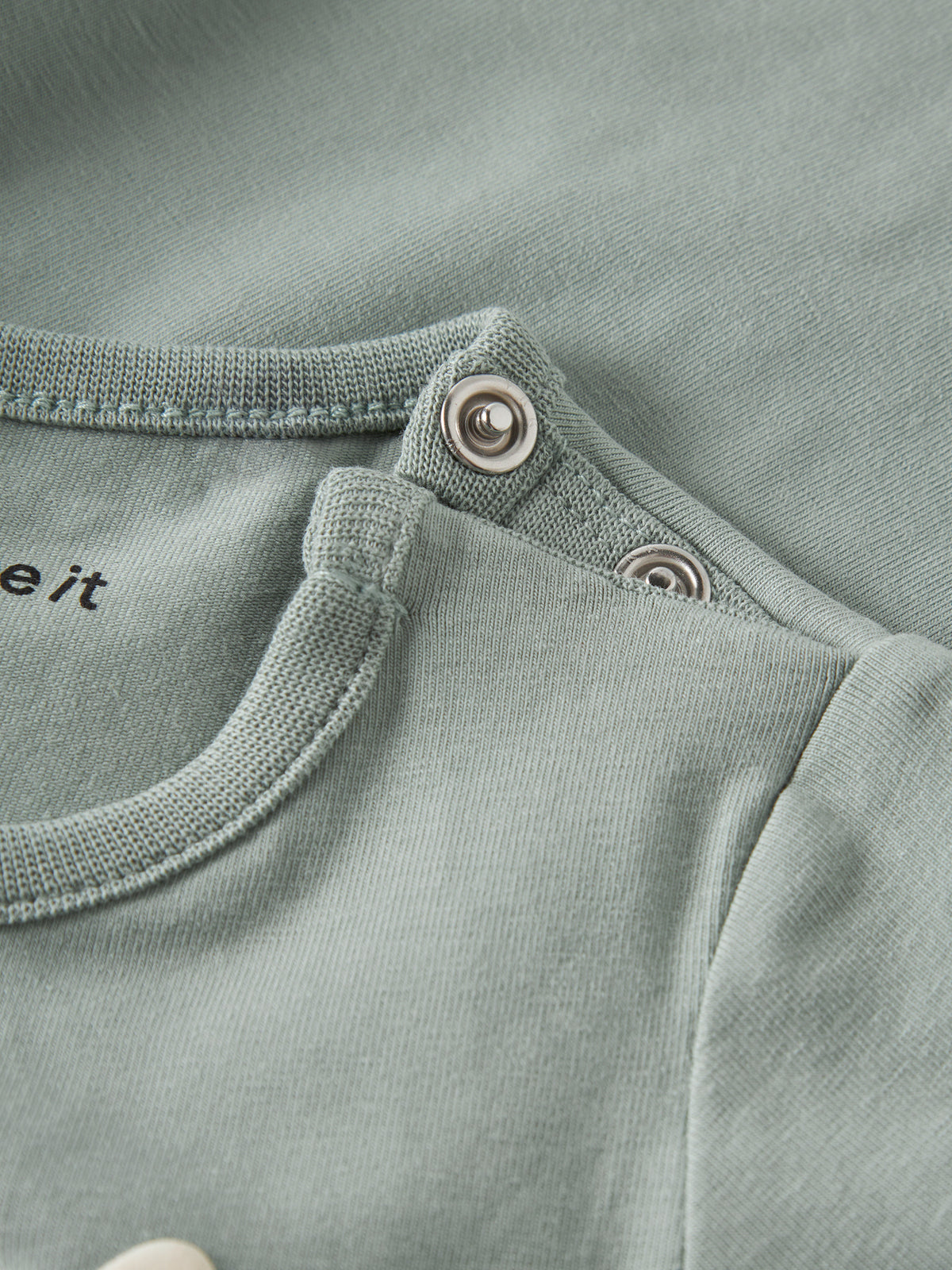 Tshirt bimba 2-18M - Green Milieu