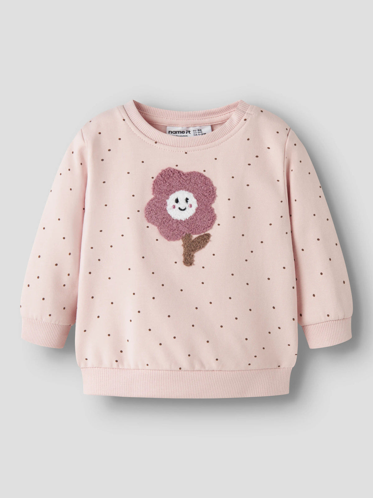 Felpa bimba 2-18M - Lotus