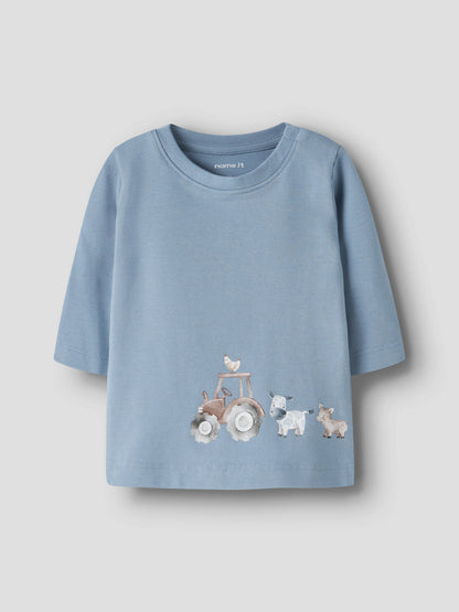 Felpa bimbi 2M-18M - Ashley Blue