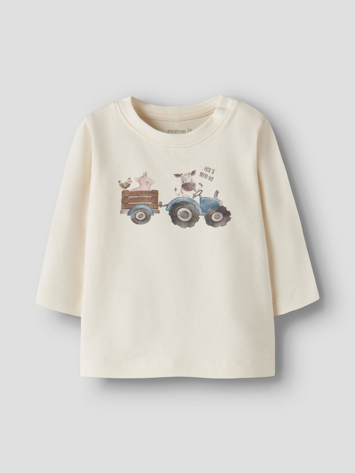 Felpa bimbi 2M-18M - Antique White