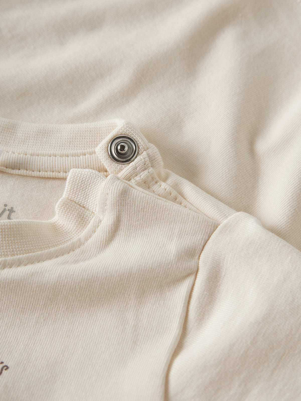 Felpa bimbi 2M-18M - Antique White