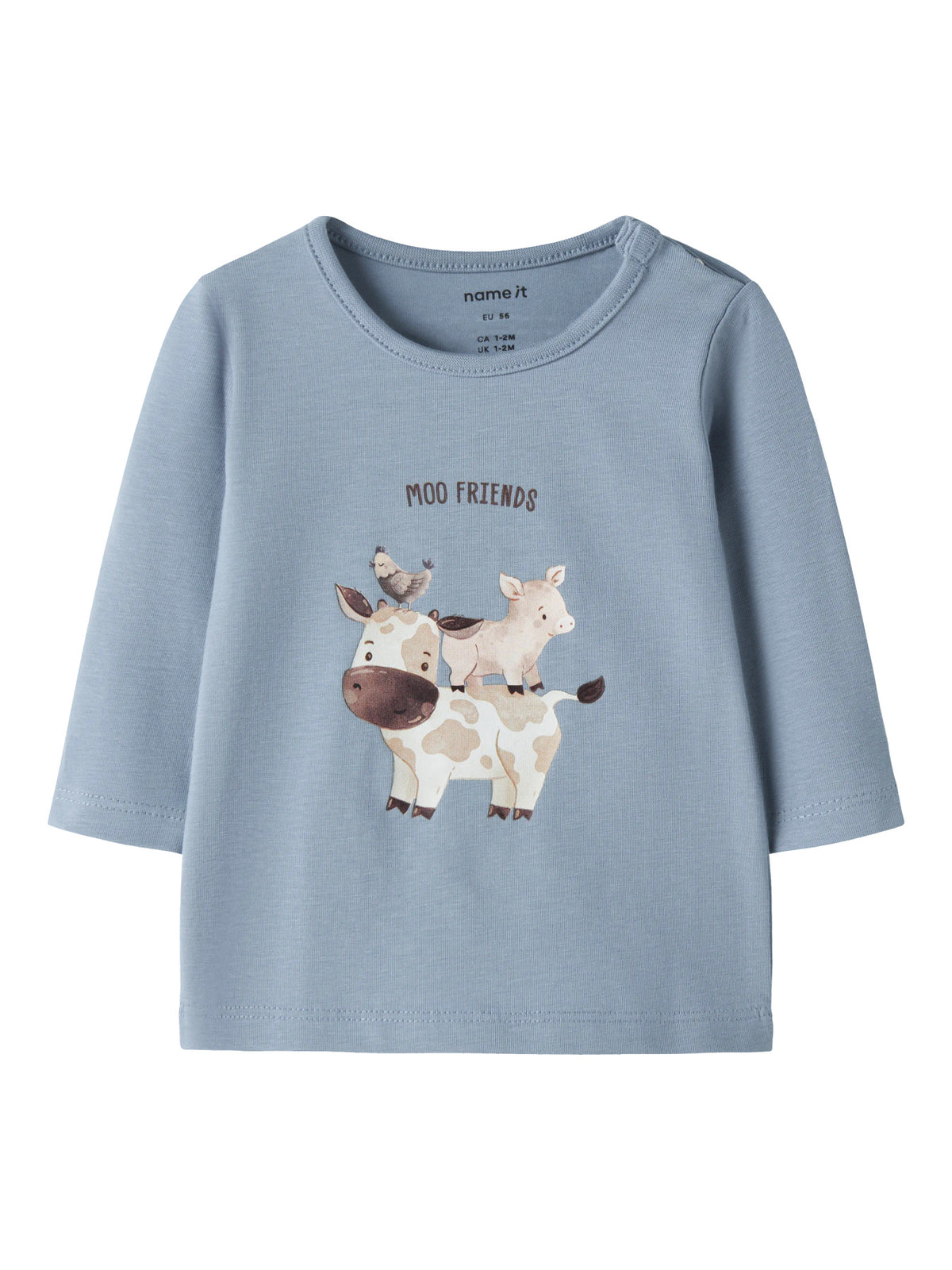 Felpa bimbi 2M-18M - Ashley Blue