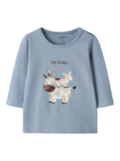 Felpa bimbi 2M-18M - Ashley Blue