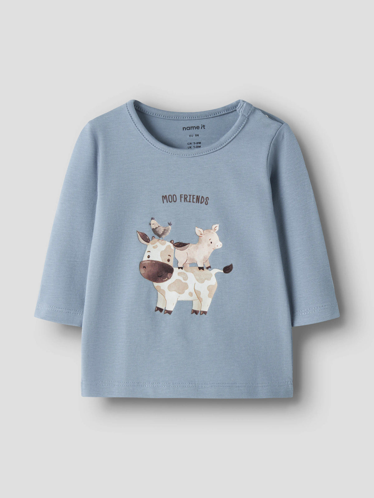Felpa bimbi 2M-18M - Ashley Blue