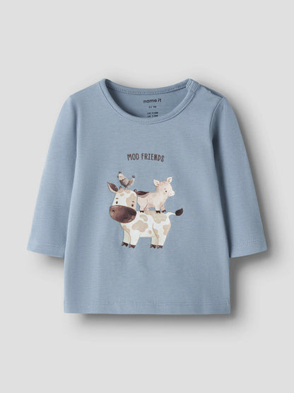 Felpa bimbi 2M-18M - Ashley Blue
