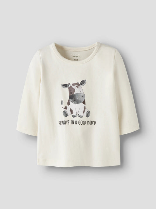 Felpa bimbi 2M-18M - Antique White
