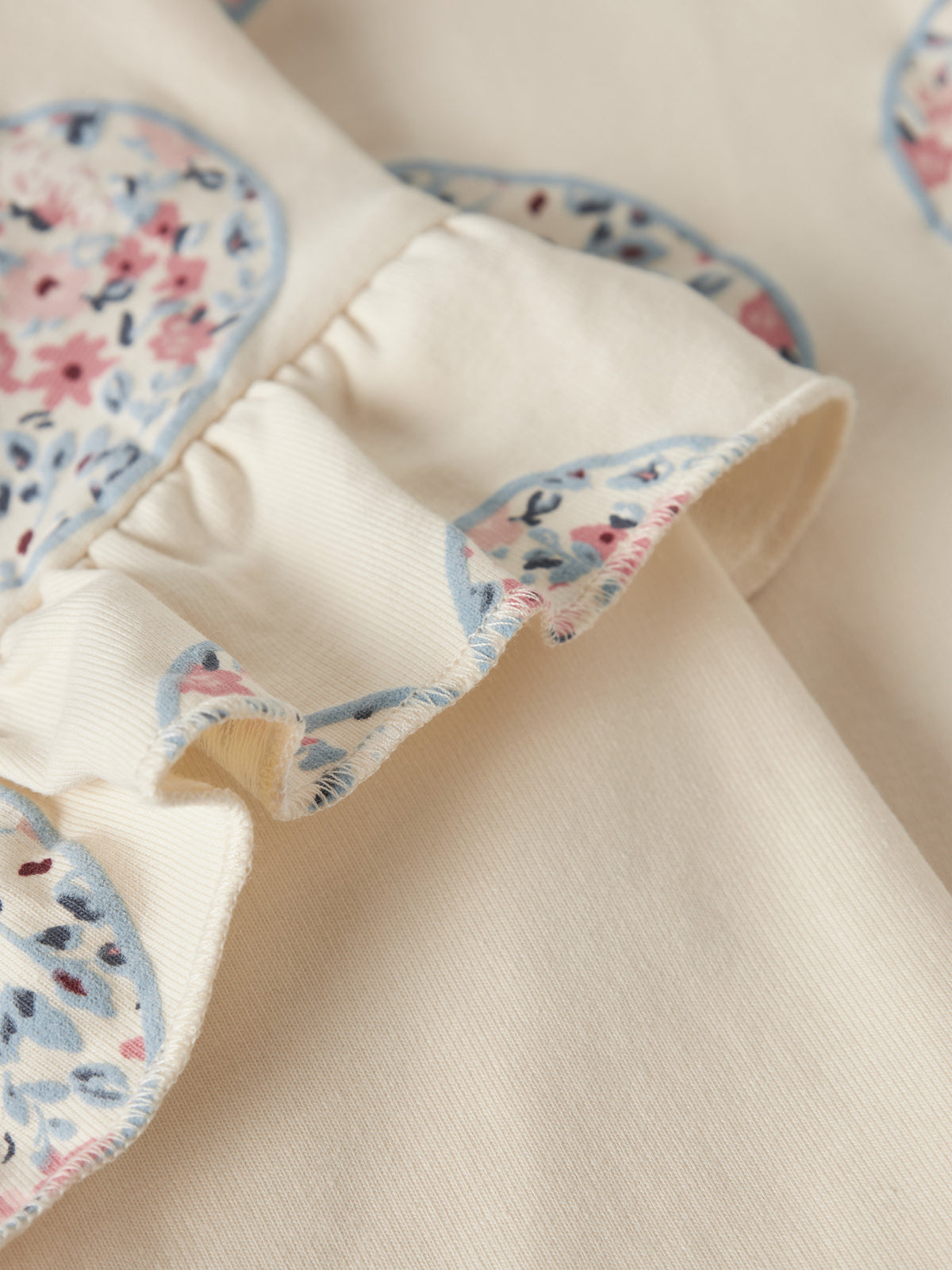 Felpa bimba 2-8A - Antique White