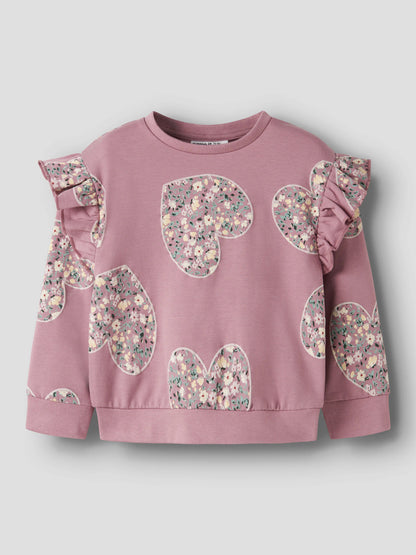 Felpa bimba 2-8A - Lilas