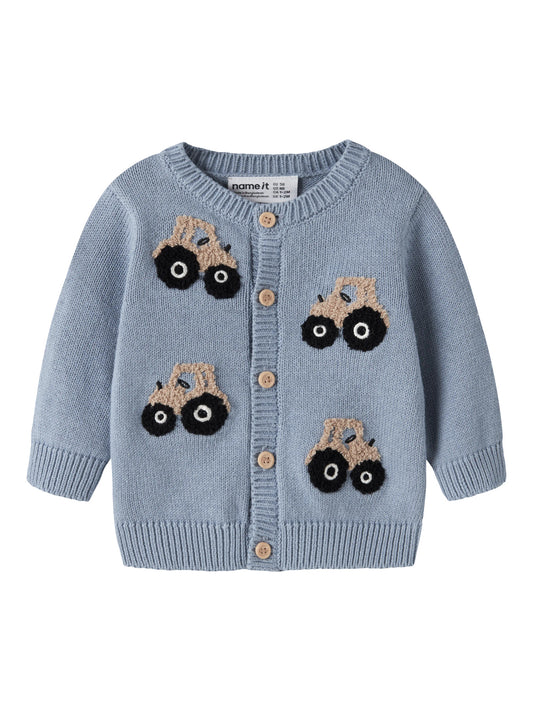 Cardigan bimbi 2-18M - Ashley Blue