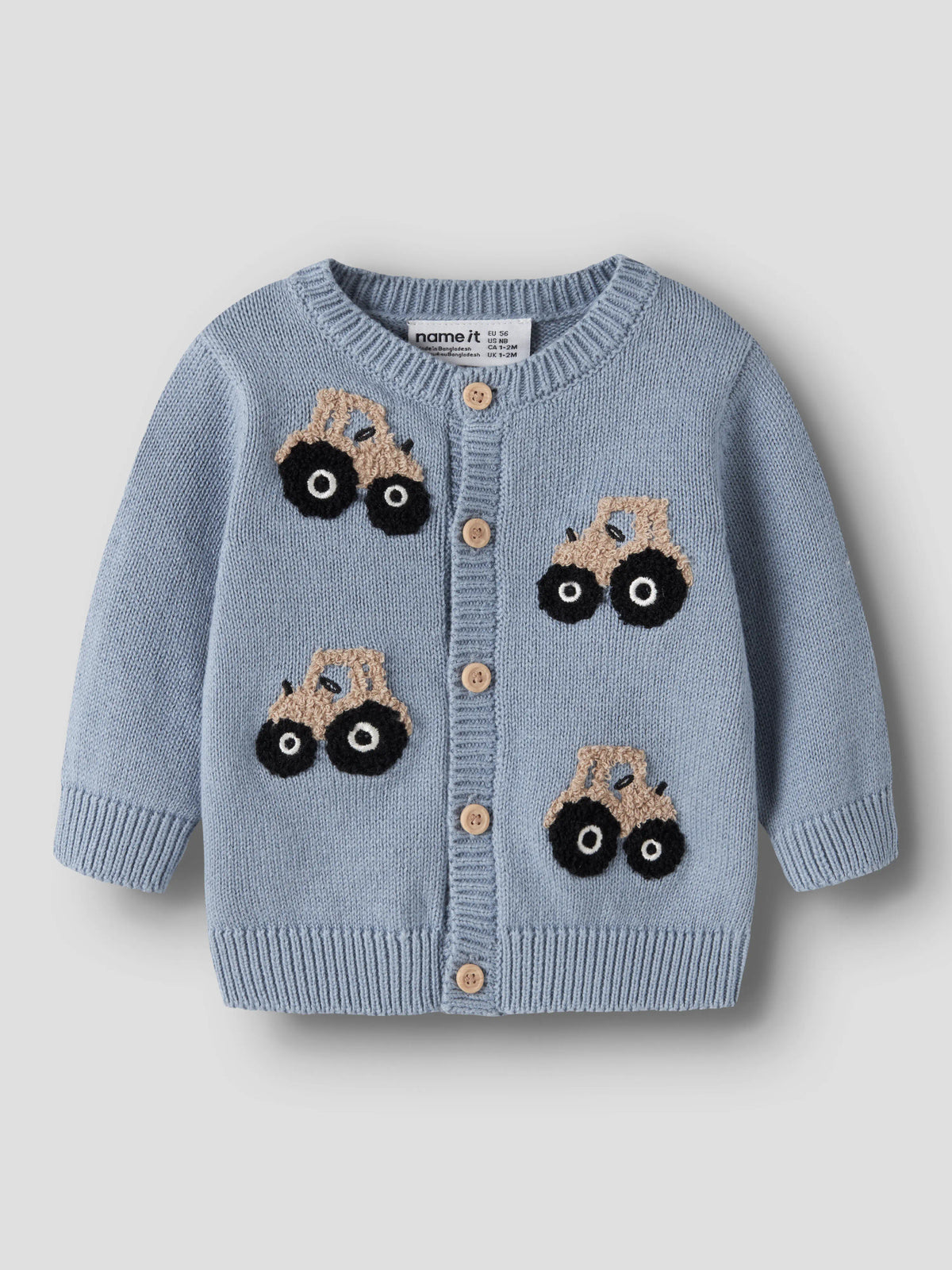 Cardigan bimbi 2-18M - Ashley Blue