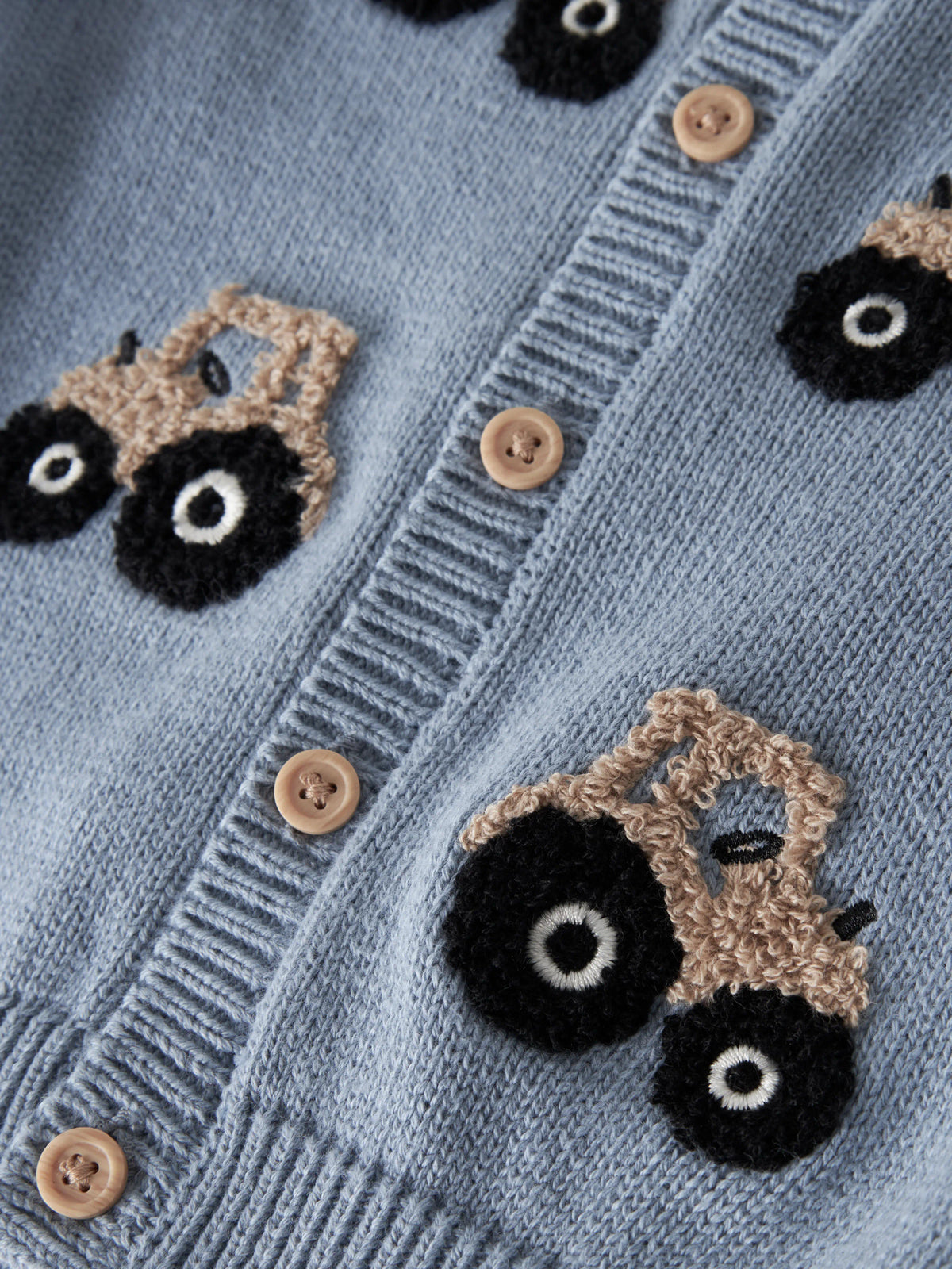 Cardigan bimbi 2-18M - Ashley Blue