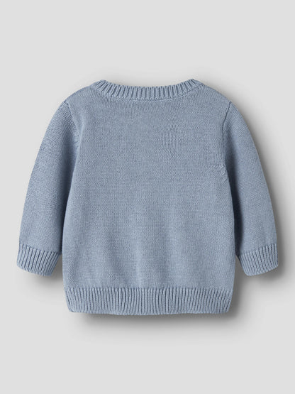 Cardigan bimbi 2-18M - Ashley Blue