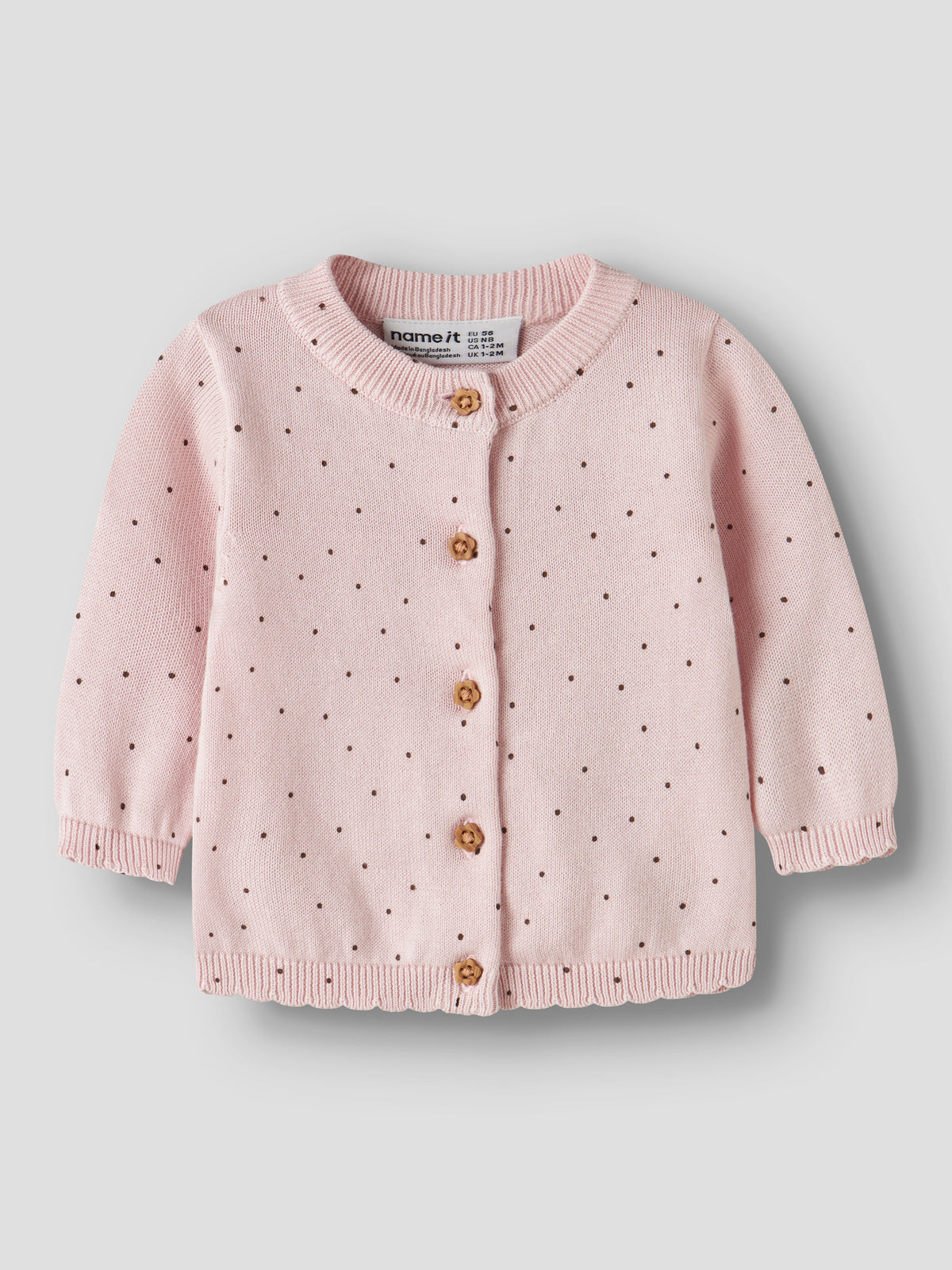 Cardigan in maglia bimba 2-18M - Lotus