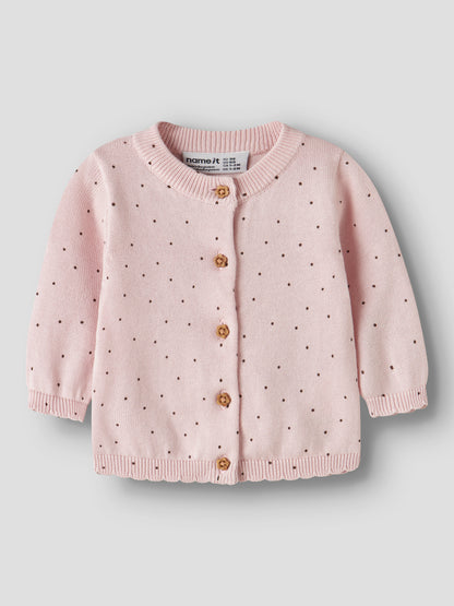 Cardigan in maglia bimba 2-18M - Lotus