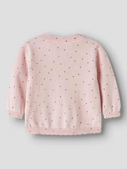 Cardigan in maglia bimba 2-18M - Lotus