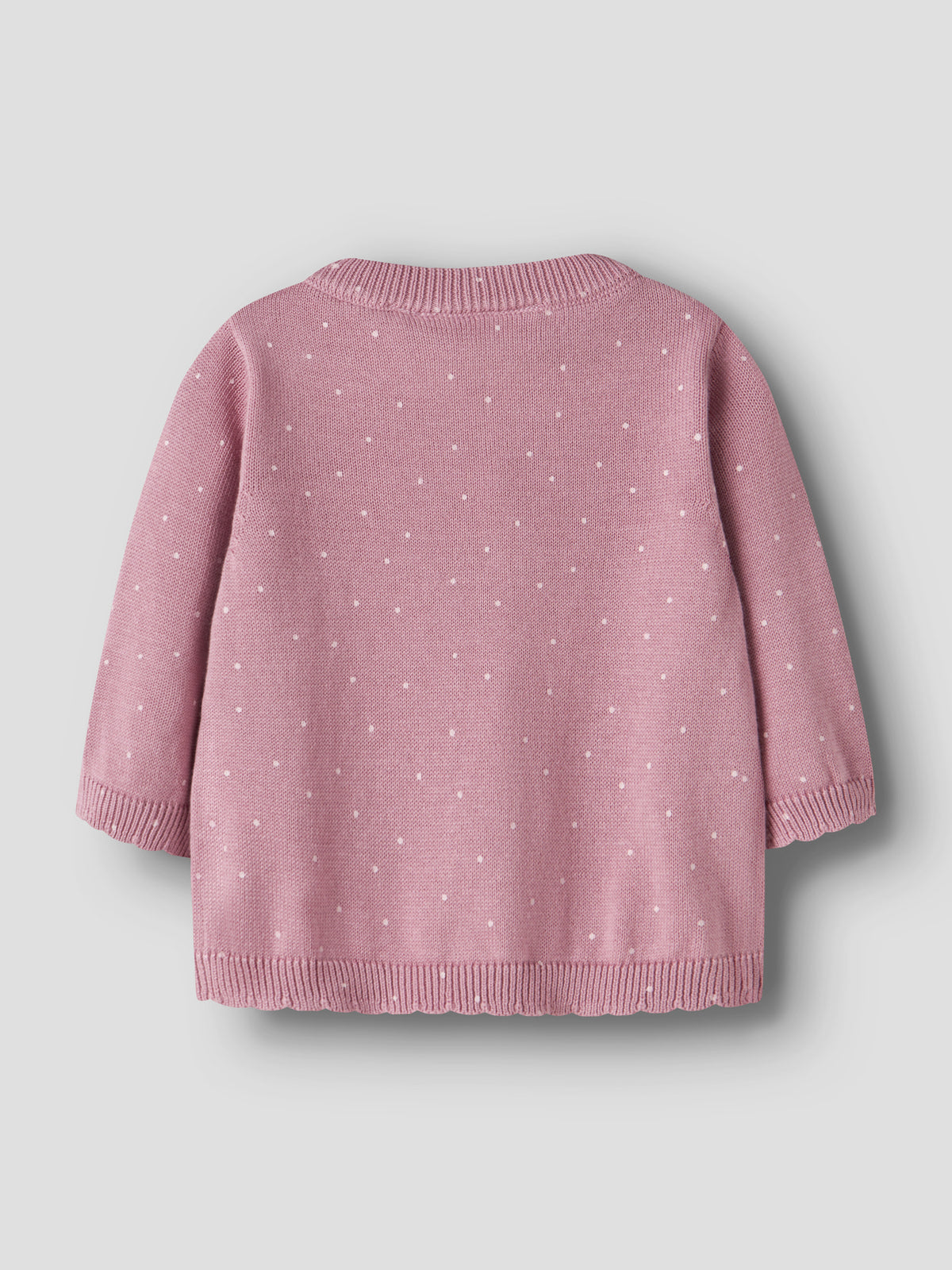Cardigan in maglia bimba 2-18M - Lilas