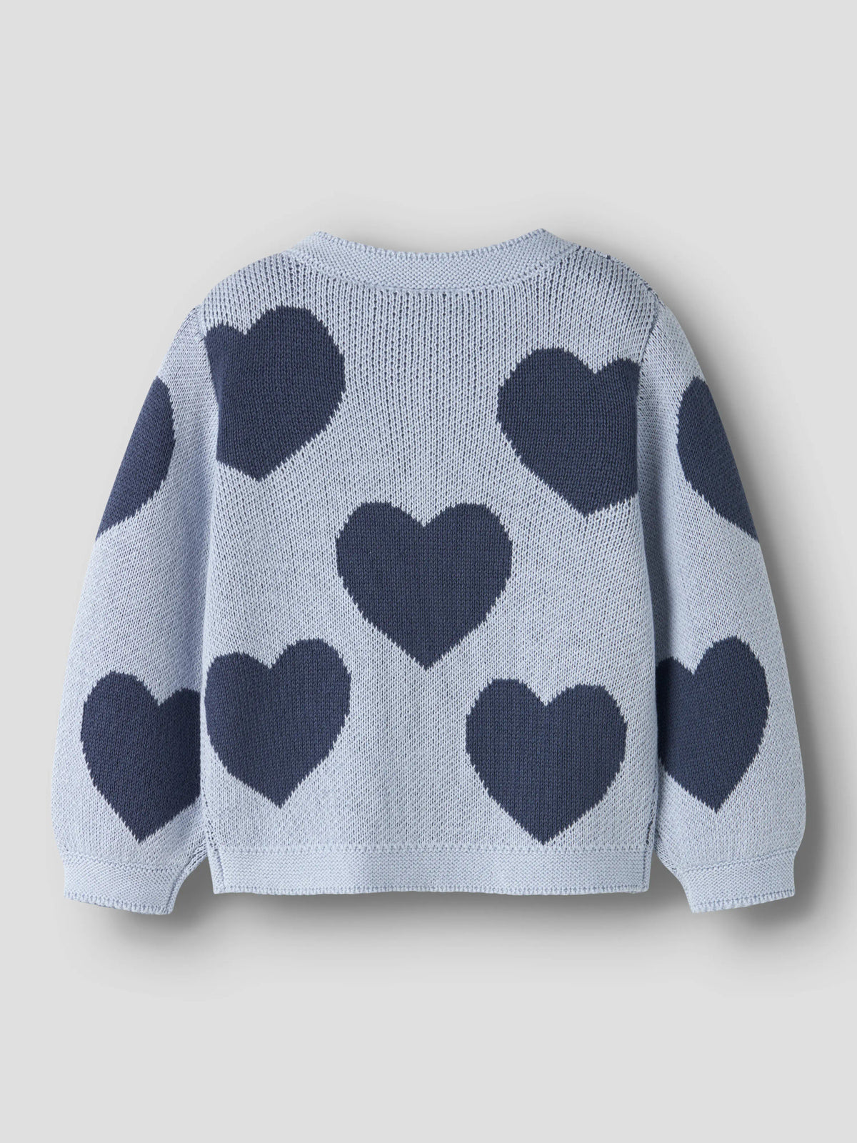 Cardigan in maglia bimbo 2-8A - Subdued Blue