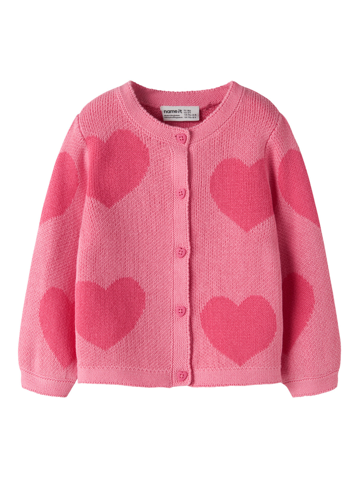 Cardigan in maglia bimbo 2-8A - Flowering Ginger