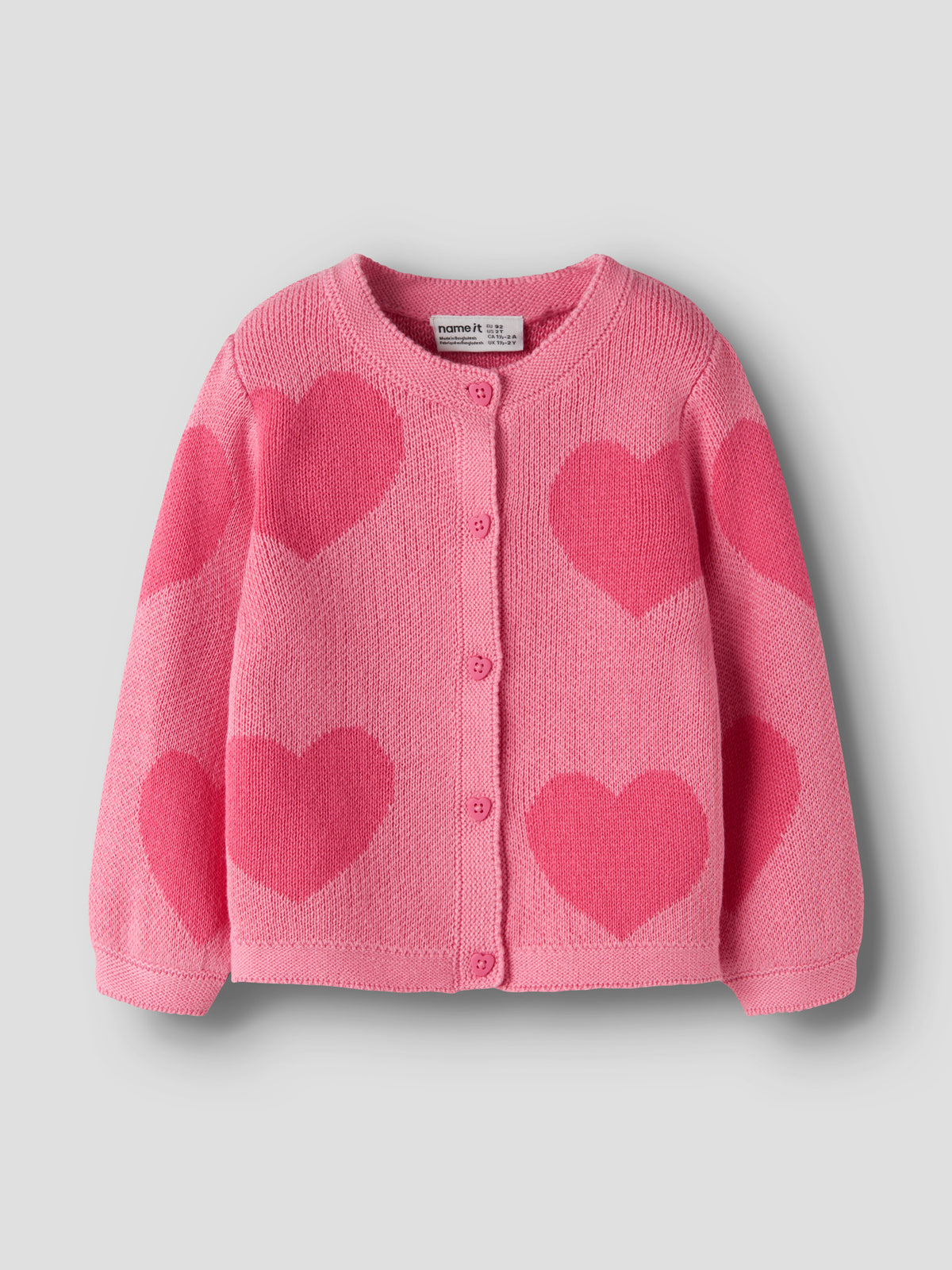 Cardigan in maglia bimbo 2-8A - Flowering Ginger