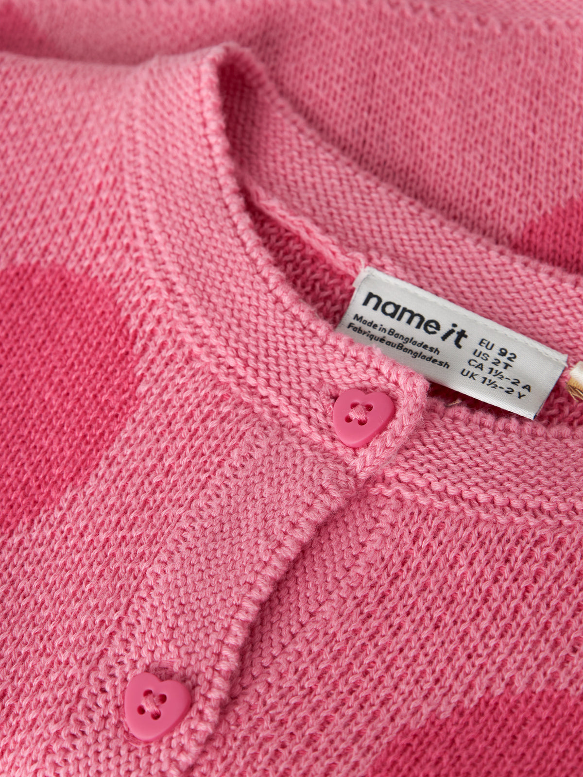 Cardigan in maglia bimbo 2-8A - Flowering Ginger