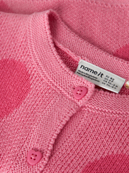 Cardigan in maglia bimbo 2-8A - Flowering Ginger