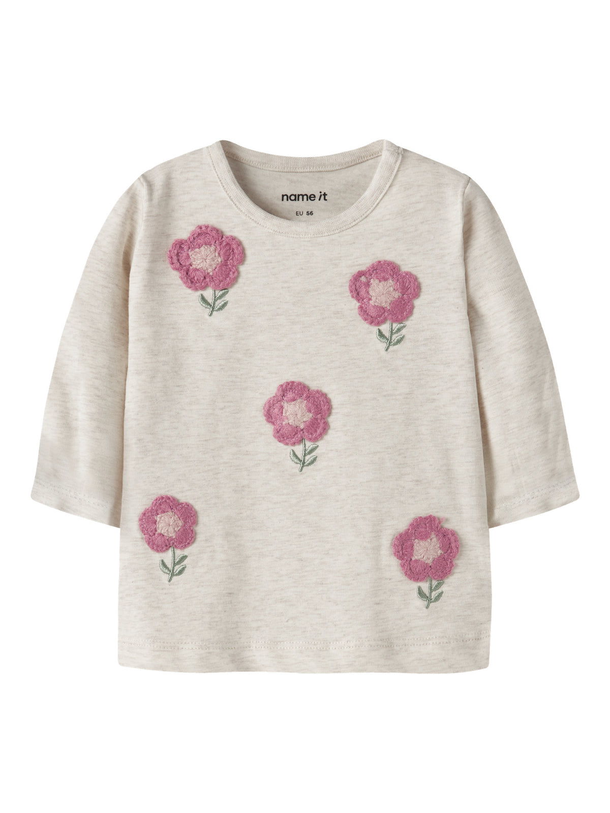 Tshirt bimba 2-18M - Peyote Melange