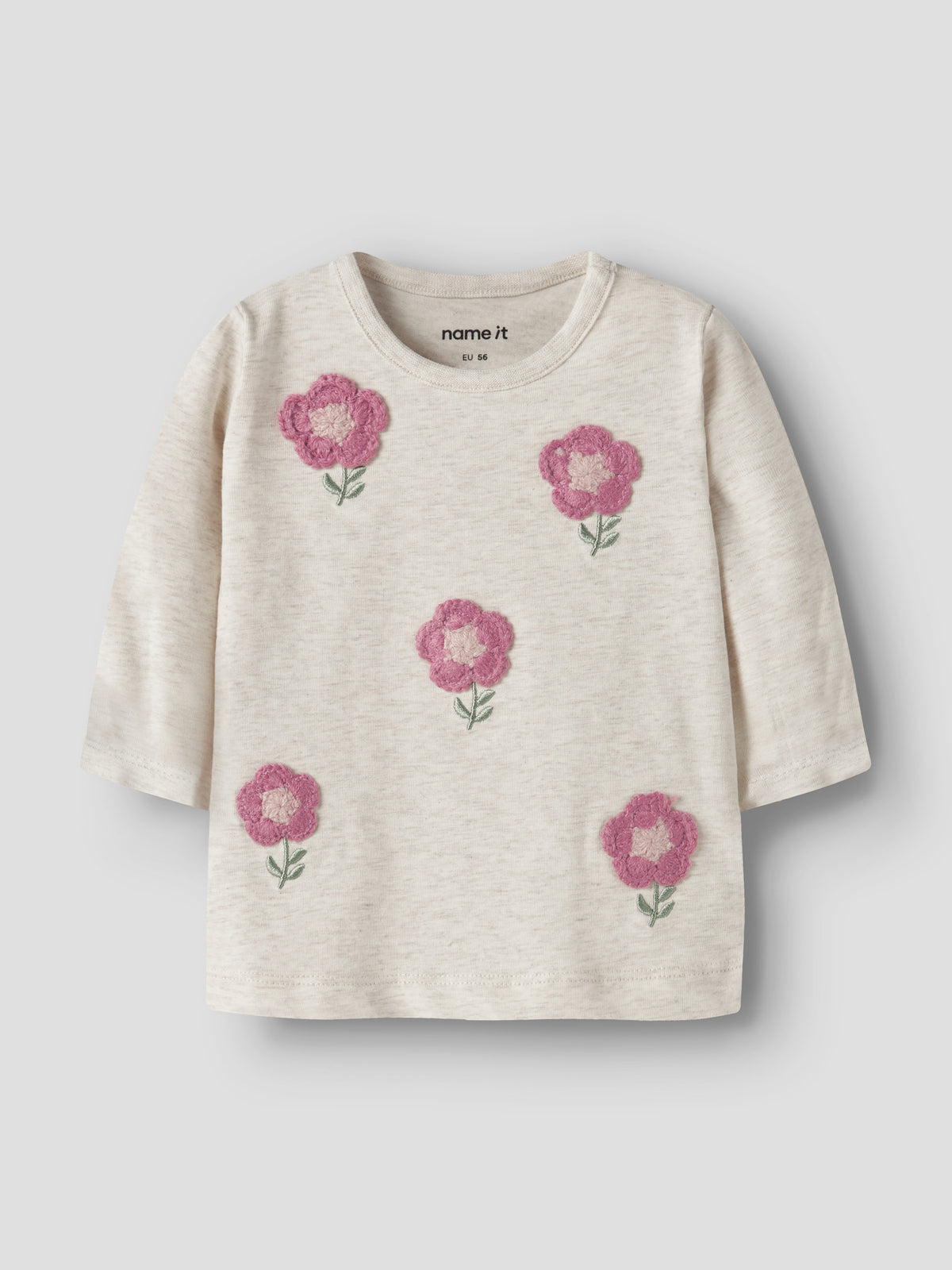 Tshirt bimba 2-18M - Peyote Melange