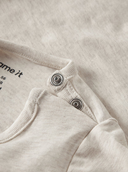 Tshirt bimba 2-18M - Peyote Melange