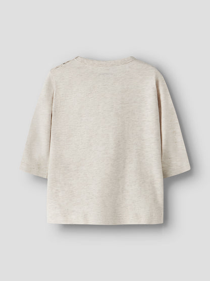 Tshirt bimba 2-18M - Peyote Melange