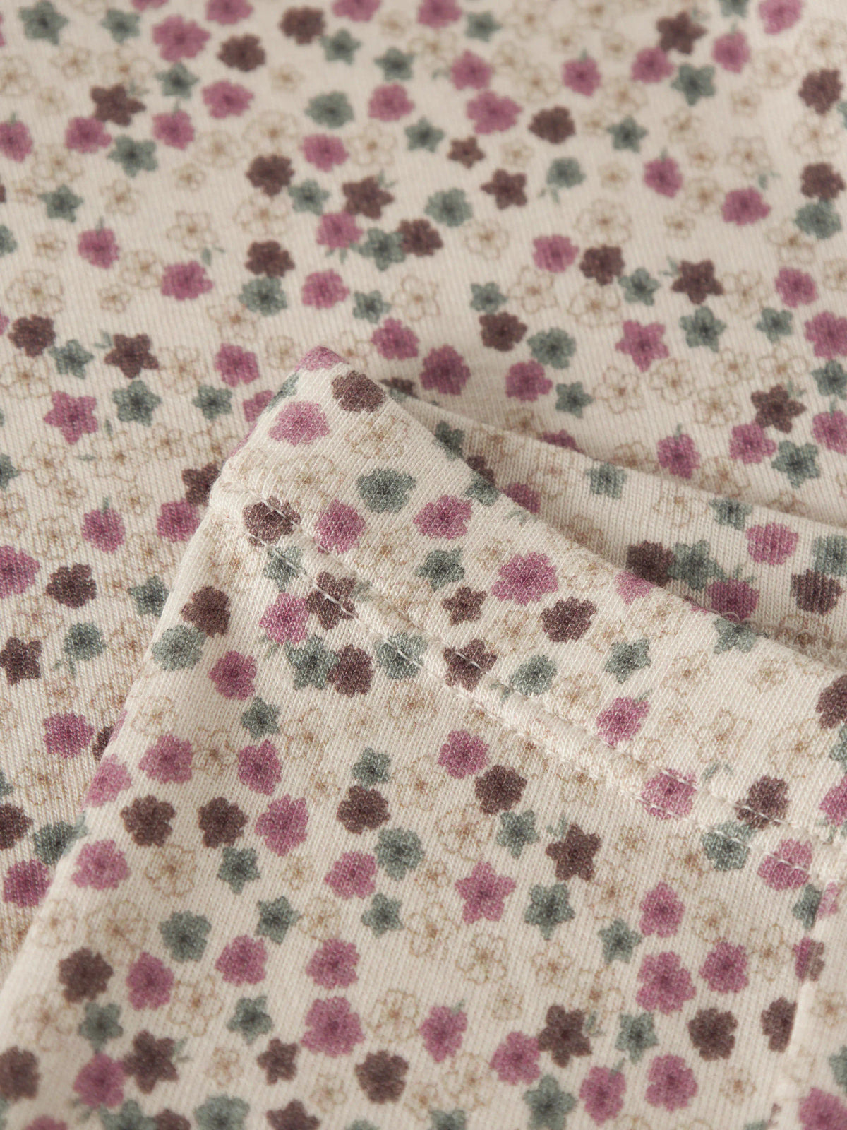 Leggings bimba 2-18M - Antique White