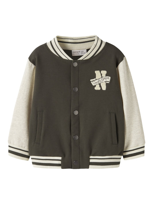 Cardigan in felpa bimbo 2-8A - Peat