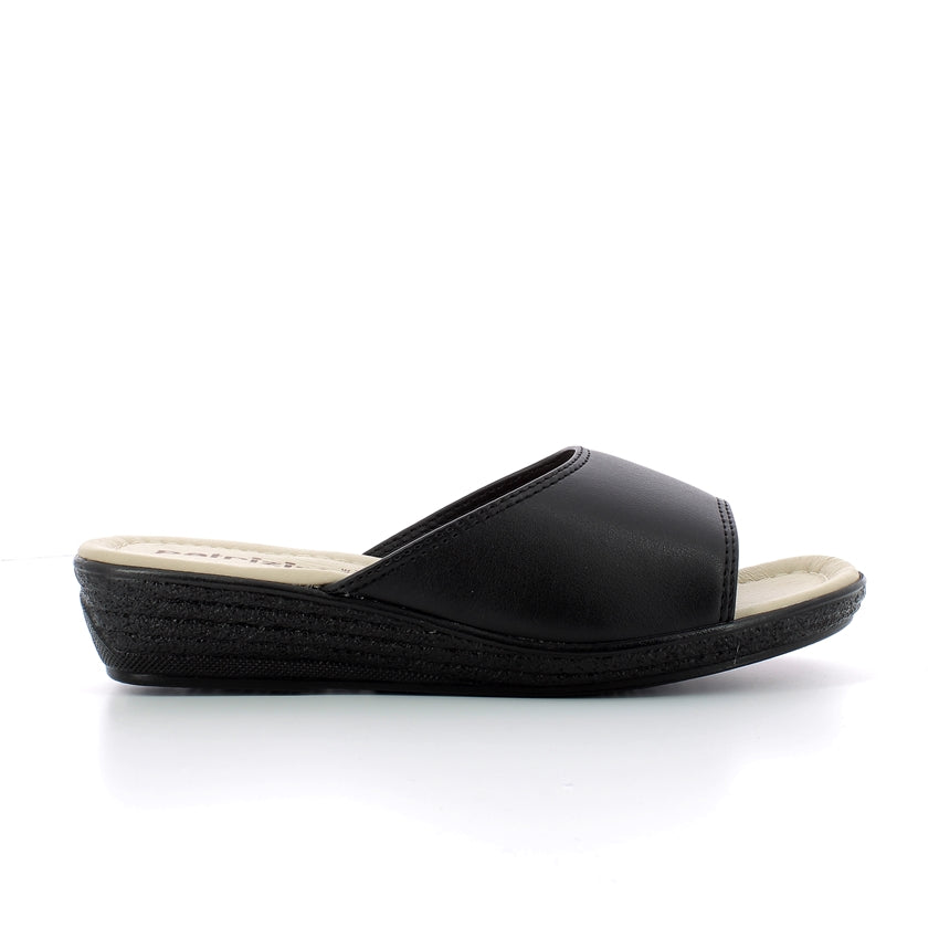 Pantofola patrizia - Nero S