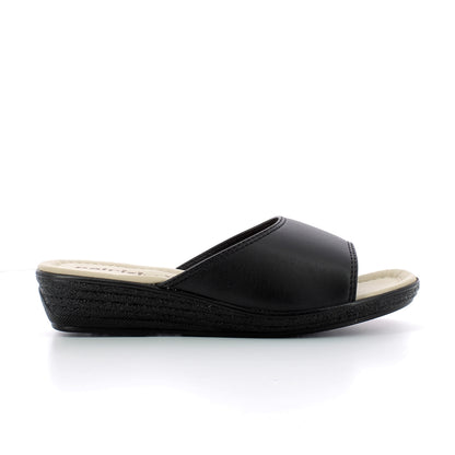 Pantofola patrizia - Nero S