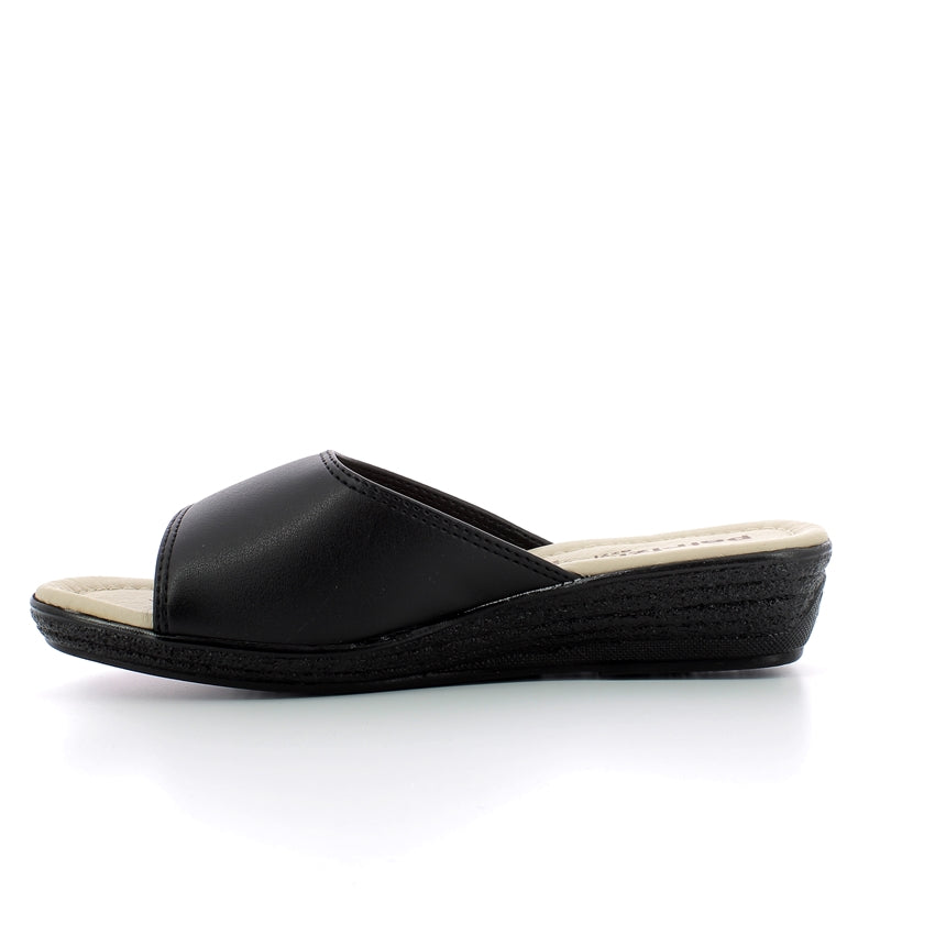 Pantofola patrizia - Nero S