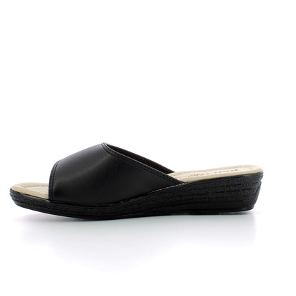 Pantofola patrizia - Nero S