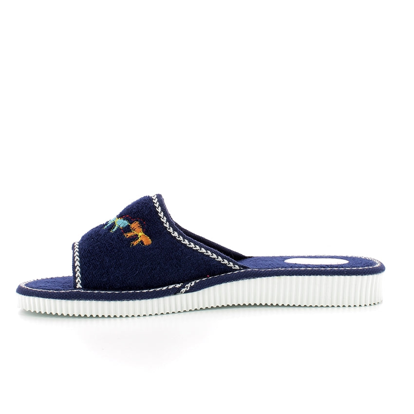 Pantofola patrizia - Blu