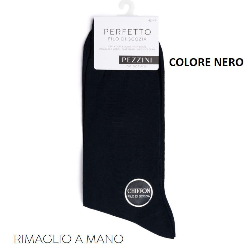 Calzino corto uomo - Nero