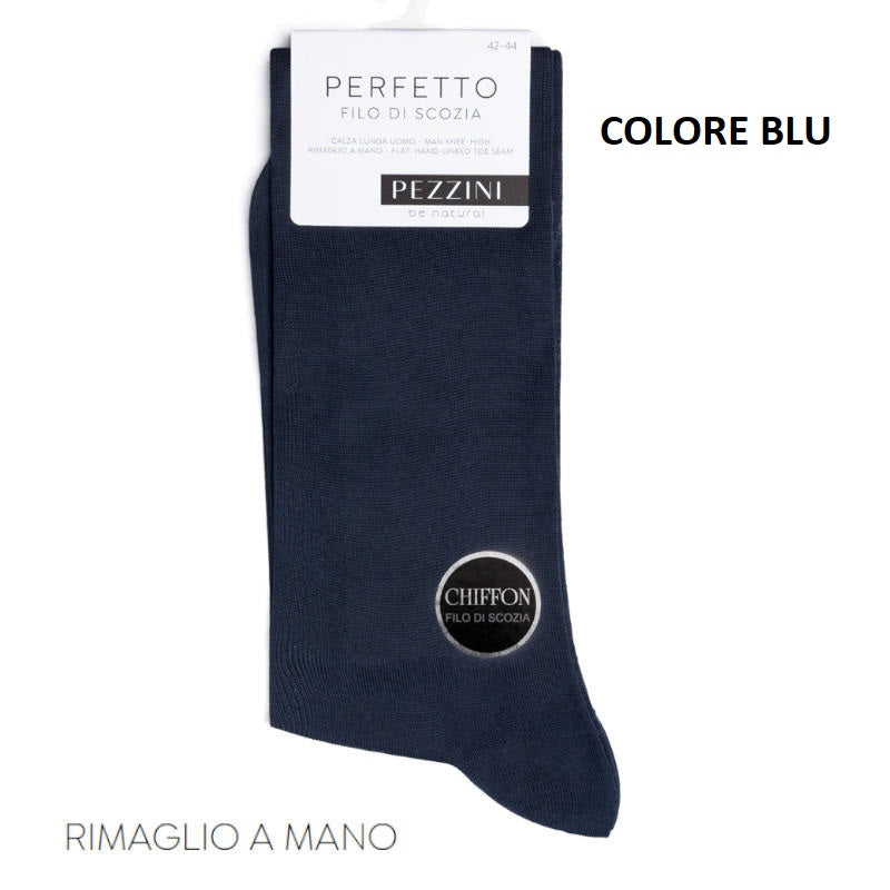 Calzino lungo uomo - Blu