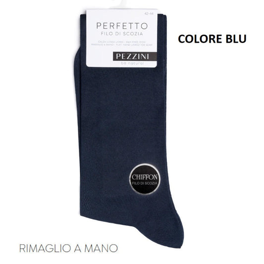 Calzino lungo uomo - Blu