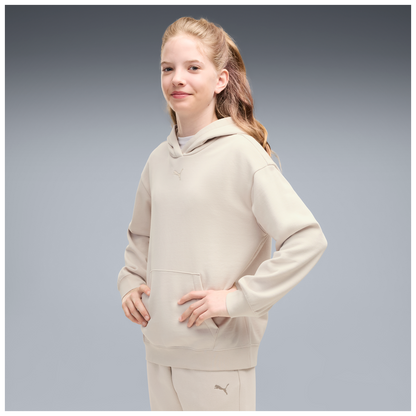 ESS Centered Cat Logo Relaxed Hoodie FL G 7-16A - 82