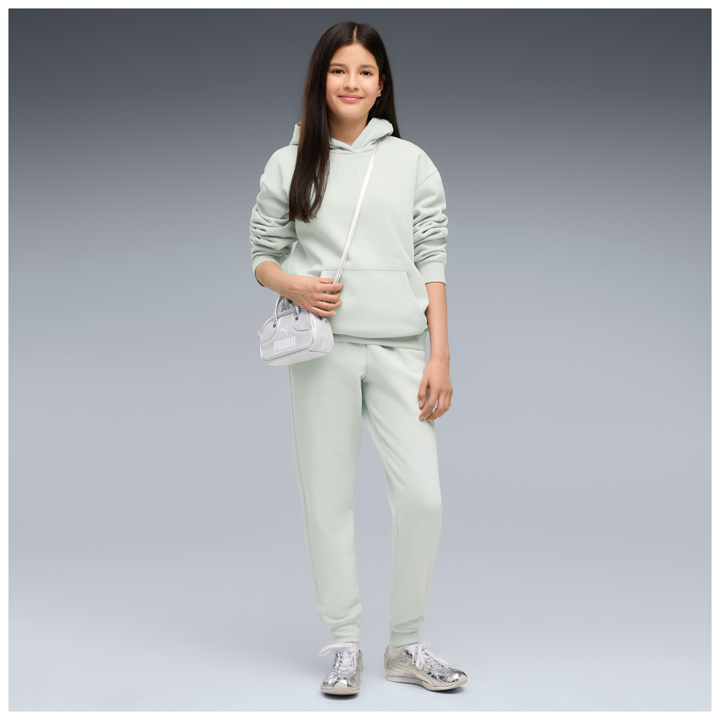 ESS Centered Cat Logo Relaxed Hoodie FL G 7-16A - 29